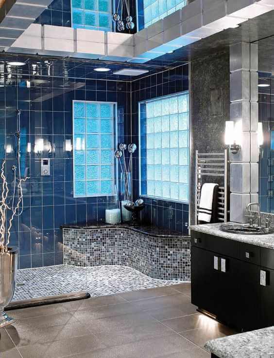 121 فكر مبهرة بالصور لاستخدام الطوب الزجاجى فى الديكور 17 121 فكر مبهرة بالصور لاستخدام الطوب الزجاجى فى الديكور