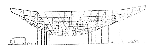 المنشآت الفراغية - المنشآت القشرية والجمالونات بالصور 12 المنشآت الفراغية - المنشآت القشرية والجمالونات بالصور