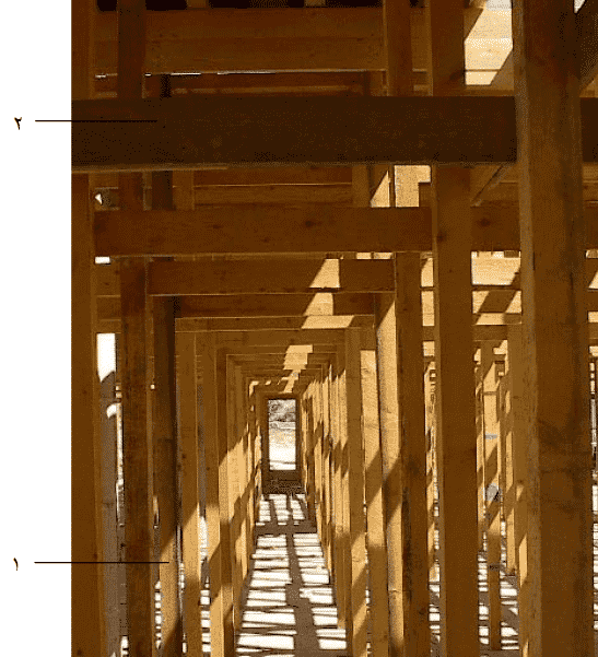 الشدات الخشبية للاسقف والكمرات - مكوناتها وتنفيذها بالصور